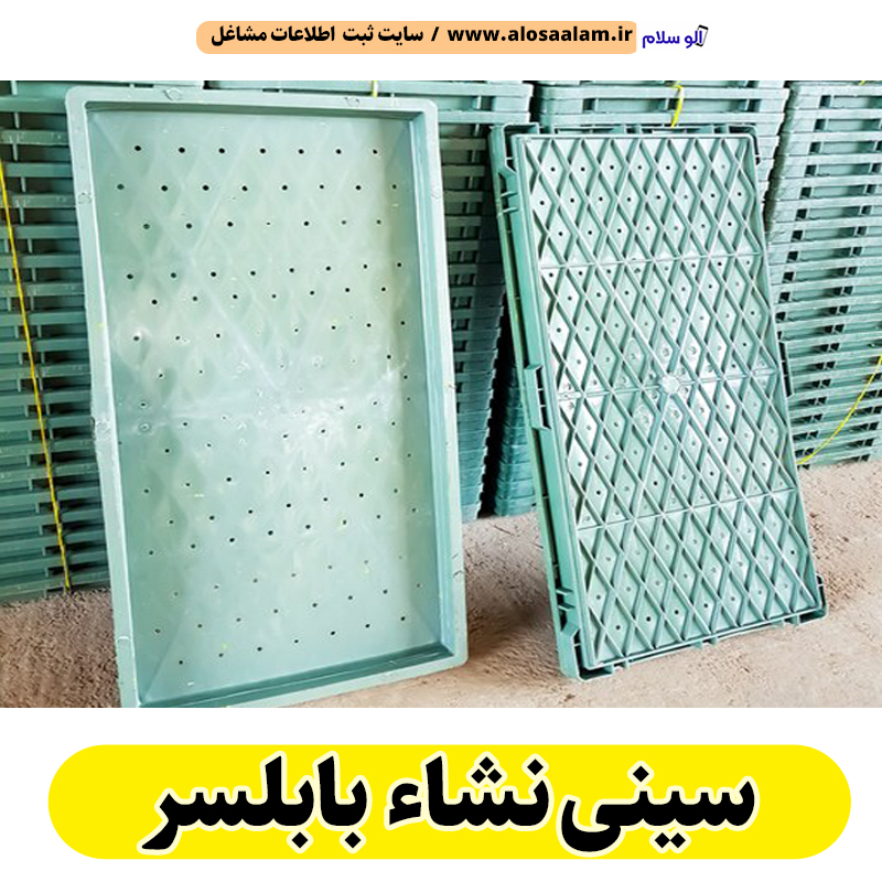 سینی نشاء بابلسر، سینی نشا بابلسر، تولیدی سینی نشا بابلسر، فروش سینی نشا بابلسر، مرکز فروش سینی نشا بابلسر، فروش سینی نشا در بابلسر، سینی نشاء برنج بابلسر، سینی نشا برنج بابلسر، الو سلام بابلسر، الو سلام مشاغل، سایت مشاغل بابلسر، سایت ثبت مشاغل، الو سلام